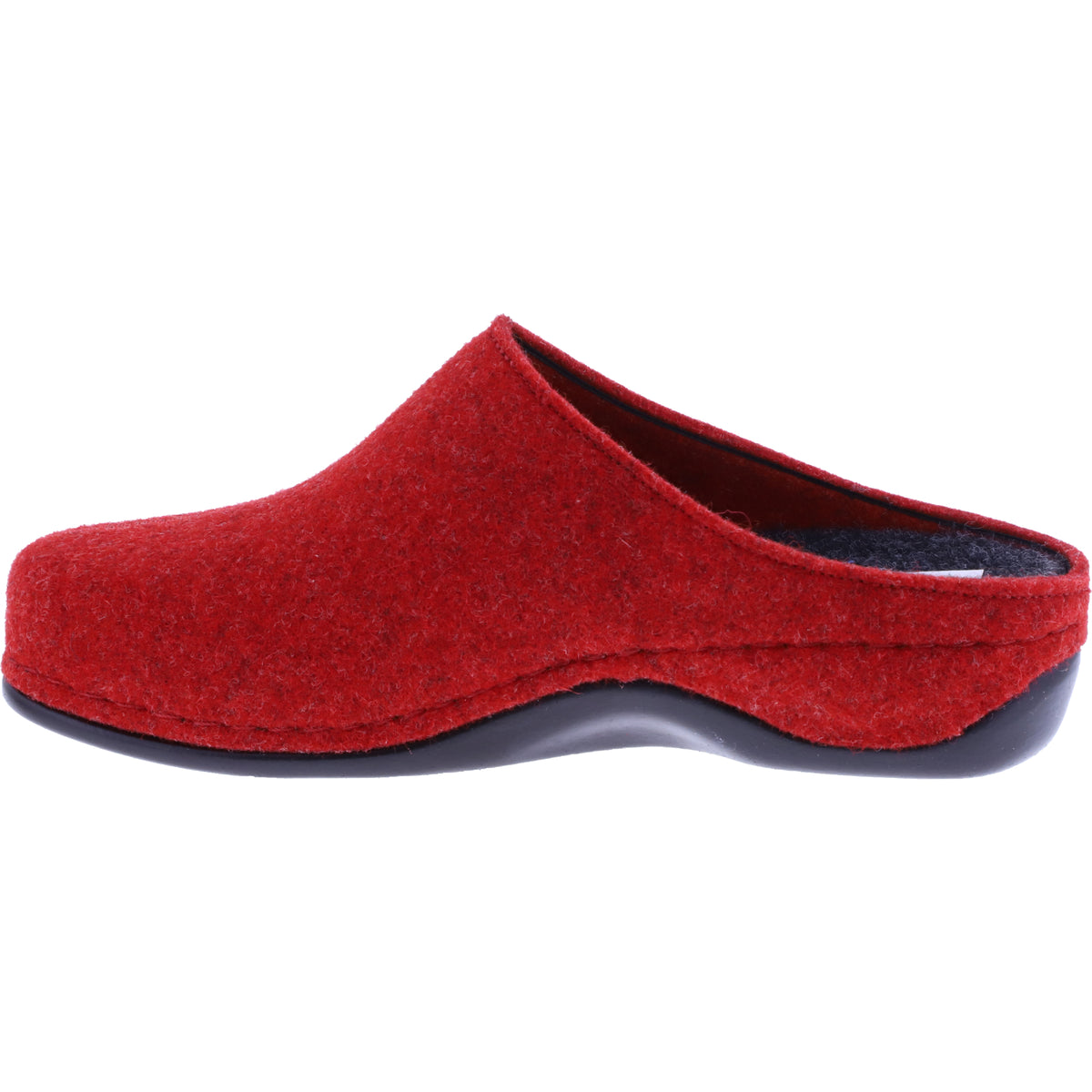 Berkemann | Modell: Florina | Rot Filz | Form: Melbourne | 01025-235 | Damen Filzhausschuhe