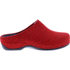 Berkemann | Modell: Florina | Rot Filz | Form: Melbourne | 01025-235 | Damen Filzhausschuhe