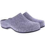 Berkemann | Florina | Hellgrau Filz | Form: Melbourne | Weite: H | 01025-652 | Damen Hausschuhe