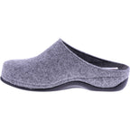 Berkemann | Florina | Hellgrau Filz | Form: Melbourne | Weite: H | 01025-652 | Damen Hausschuhe