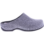 Berkemann | Florina | Hellgrau Filz | Form: Melbourne | Weite: H | 01025-652 | Damen Hausschuhe