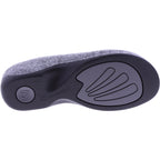 Berkemann | Florina | Hellgrau Filz | Form: Melbourne | Weite: H | 01025-652 | Damen Hausschuhe