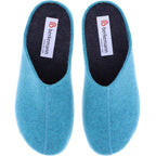 Berkemann | Florina | Türkis Filz | Form: Melbourne | 01025-832 | Damen Hausschuhe