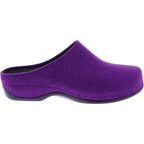 Berkemann | Florina | Violett Filz | Form: Melbourne | 01025-841 | Damen Hausschuhe