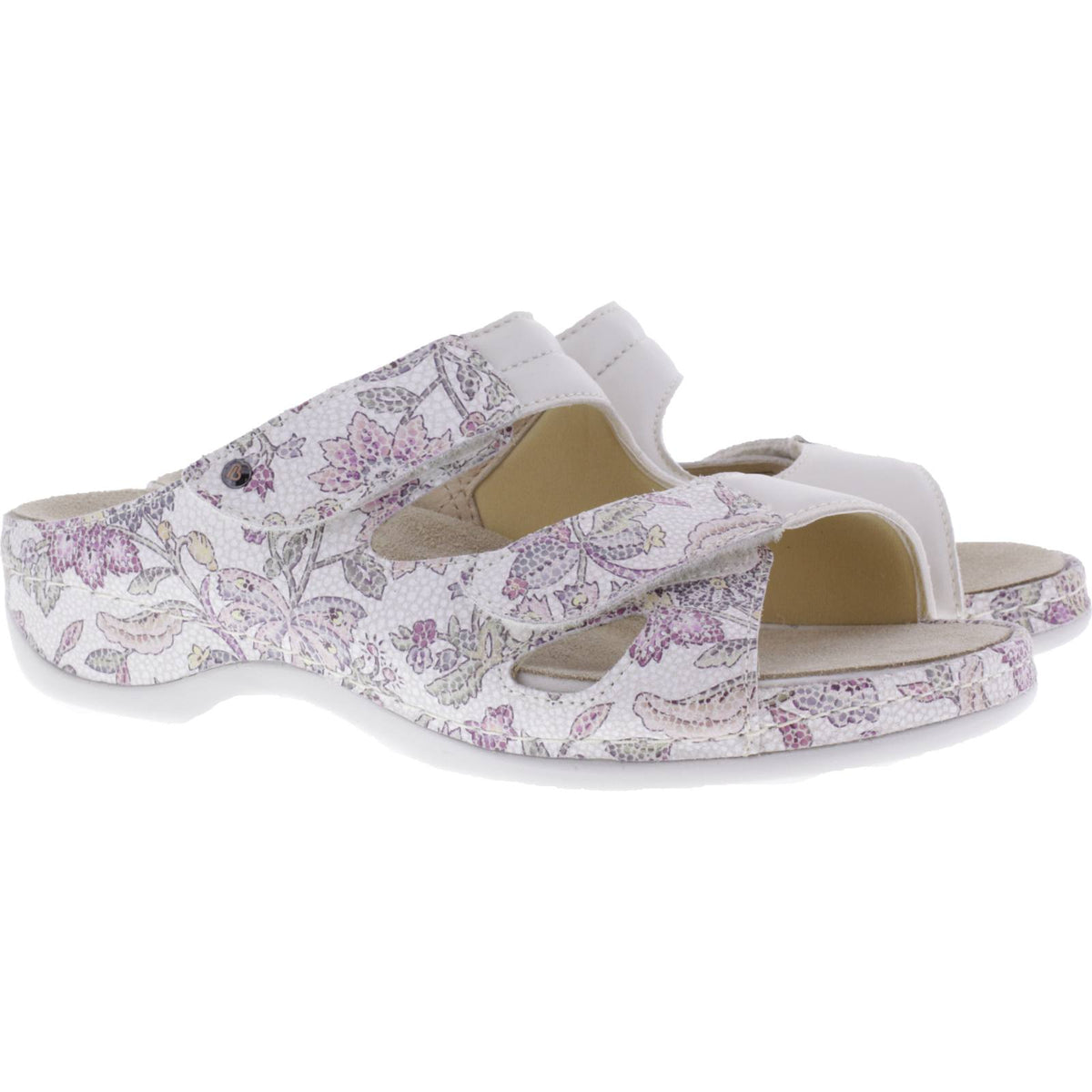 Berkemann | Modell: Janna | Weiß-Cracke Leder/Stretch | Form: Melbourne | 01027-244 | Damen