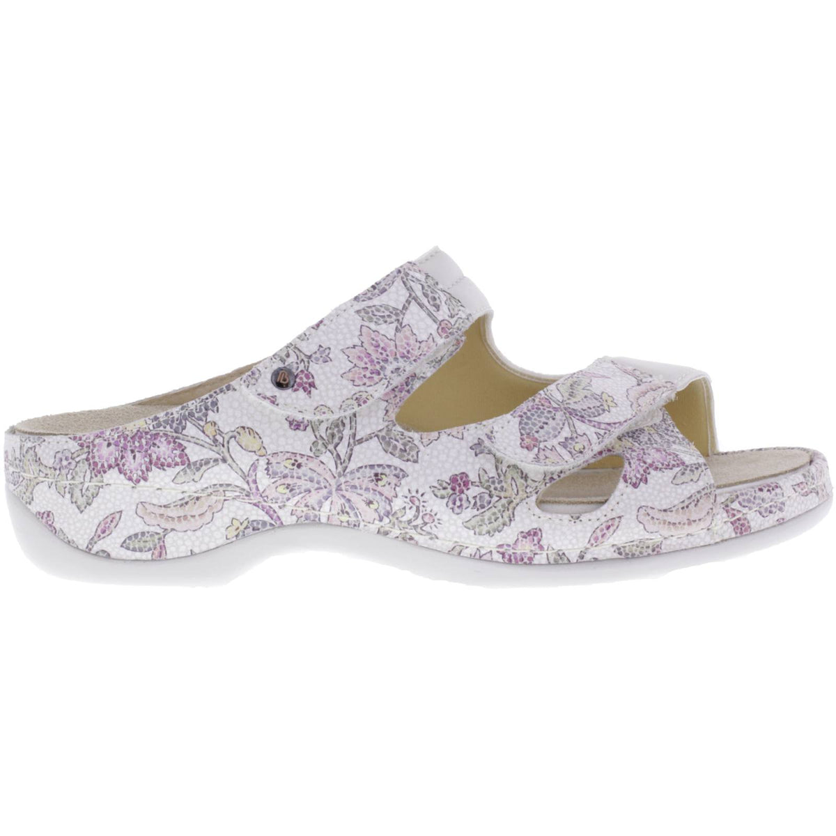Berkemann | Modell: Janna | Weiß-Cracke Leder/Stretch | Form: Melbourne | 01027-244 | Damen