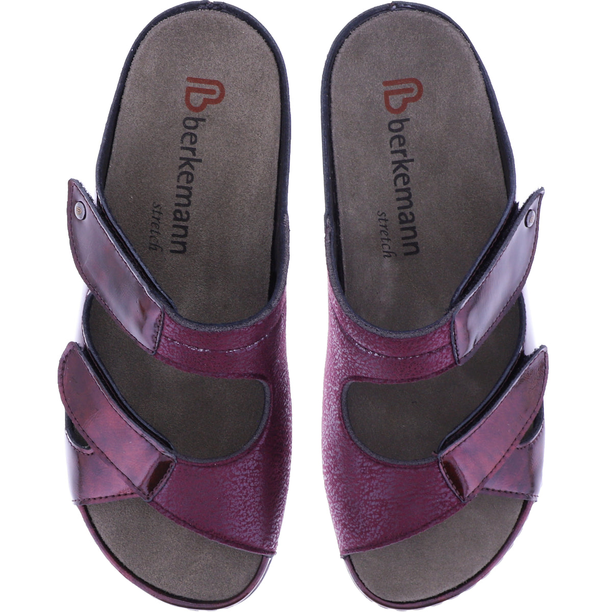 Berkemann | Janna | Bordeaux Lack | Leder-Stretch | Leisten: Melbourne | 01027-267 | Damen