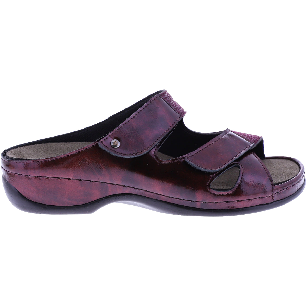 Berkemann | Janna | Bordeaux Lack | Leder-Stretch | Leisten: Melbourne | 01027-267 | Damen