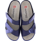 Berkemann | Modell: Janna | Blau Glattleder-Stretch | Leisten: Melbourne | 01027-371 | Damen