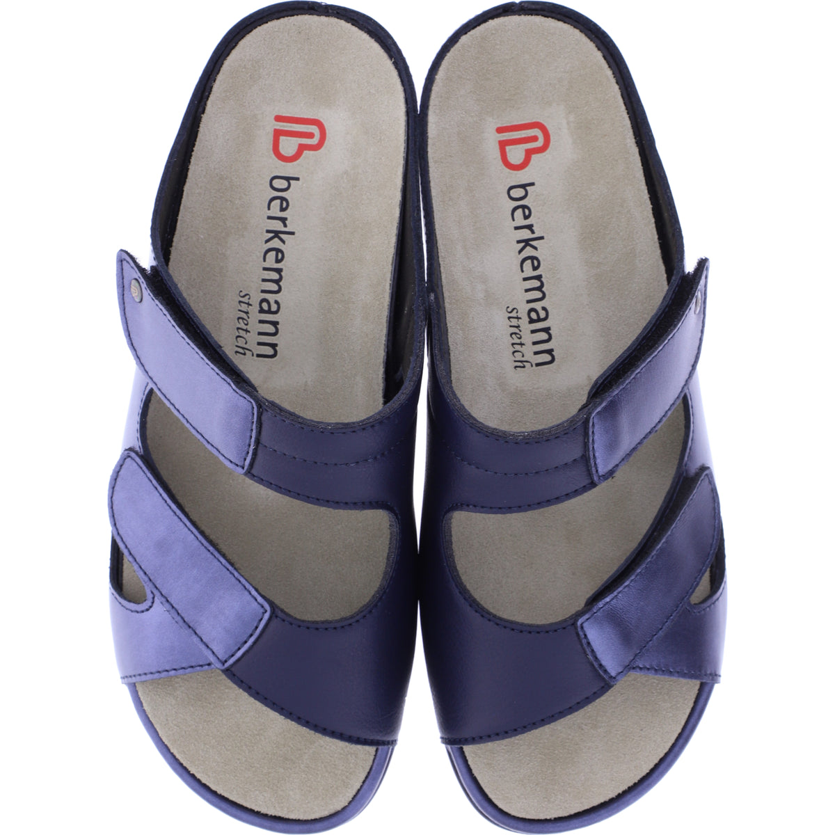 Berkemann | Modell: Janna | Blau Glattleder-Stretch | Leisten: Melbourne | 01027-371 | Damen