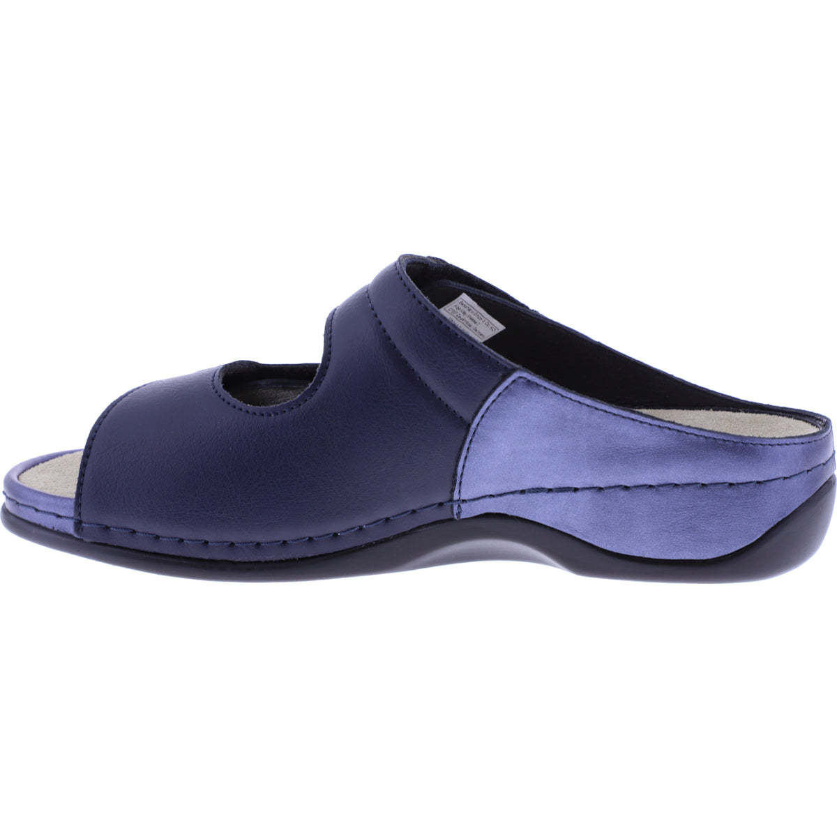 Berkemann | Modell: Janna | Blau Glattleder-Stretch | Leisten: Melbourne | 01027-371 | Damen