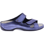 Berkemann | Modell: Janna | Blau Glattleder-Stretch | Leisten: Melbourne | 01027-371 | Damen