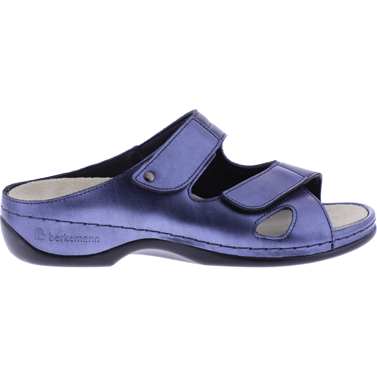 Berkemann | Modell: Janna | Blau Glattleder-Stretch | Leisten: Melbourne | 01027-371 | Damen
