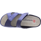 Berkemann | Modell: Janna | Blau Glattleder-Stretch | Leisten: Melbourne | 01027-371 | Damen