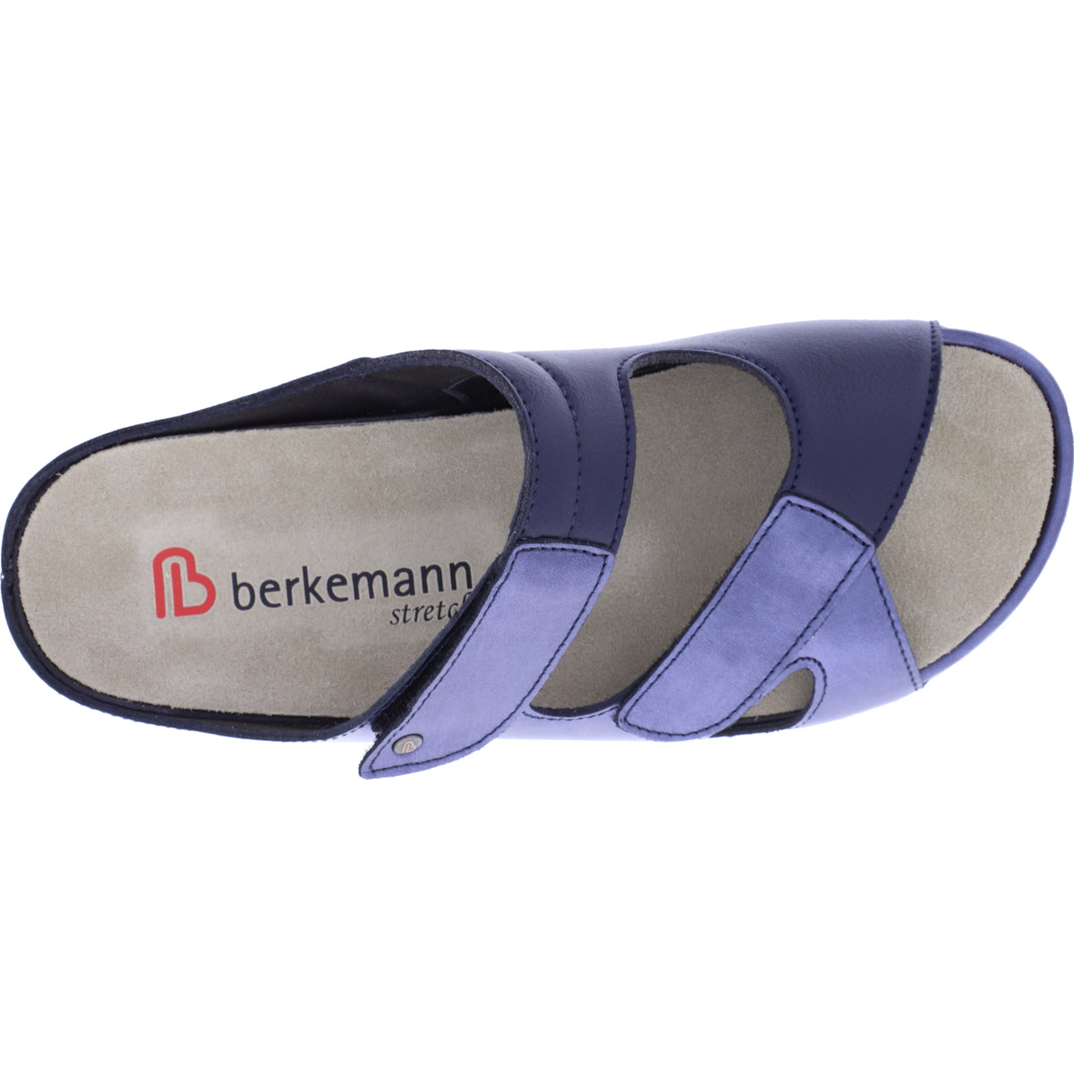 Berkemann | Modell: Janna | Blau Glattleder-Stretch | Leisten: Melbourne | 01027-371 | Damen