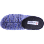 Berkemann / Modell: Donata / Eisblau-Blau Filz / Form: Melbourne / Art: 01028-393 / Damen Clogs