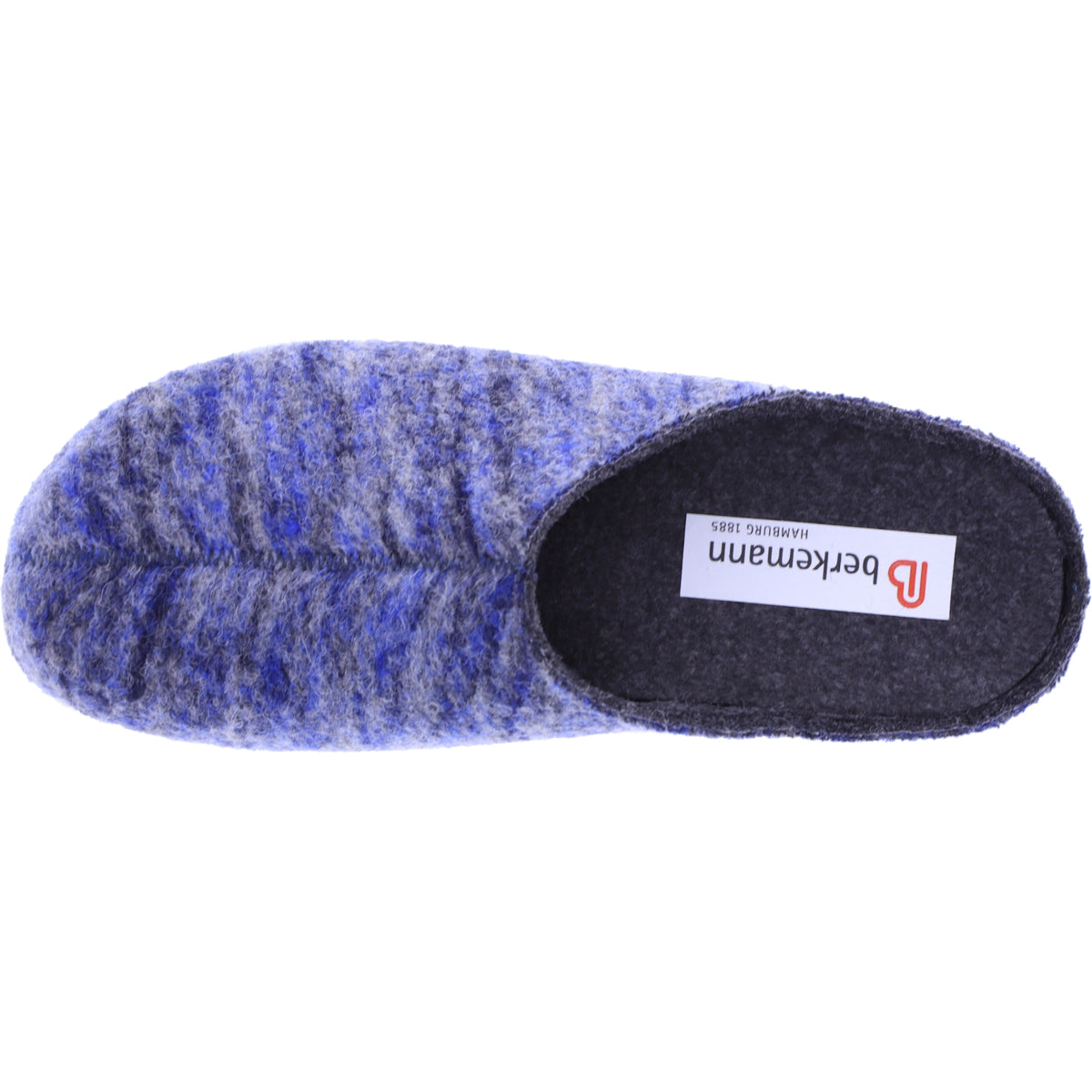Berkemann / Modell: Donata / Eisblau-Blau Filz / Form: Melbourne / Art: 01028-393 / Damen Clogs