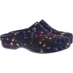 Berkemann | Modell: Donata | Dunkelgrau Tupfen Filz | Form: Melbourne | 01028-914 | Damen Clogs