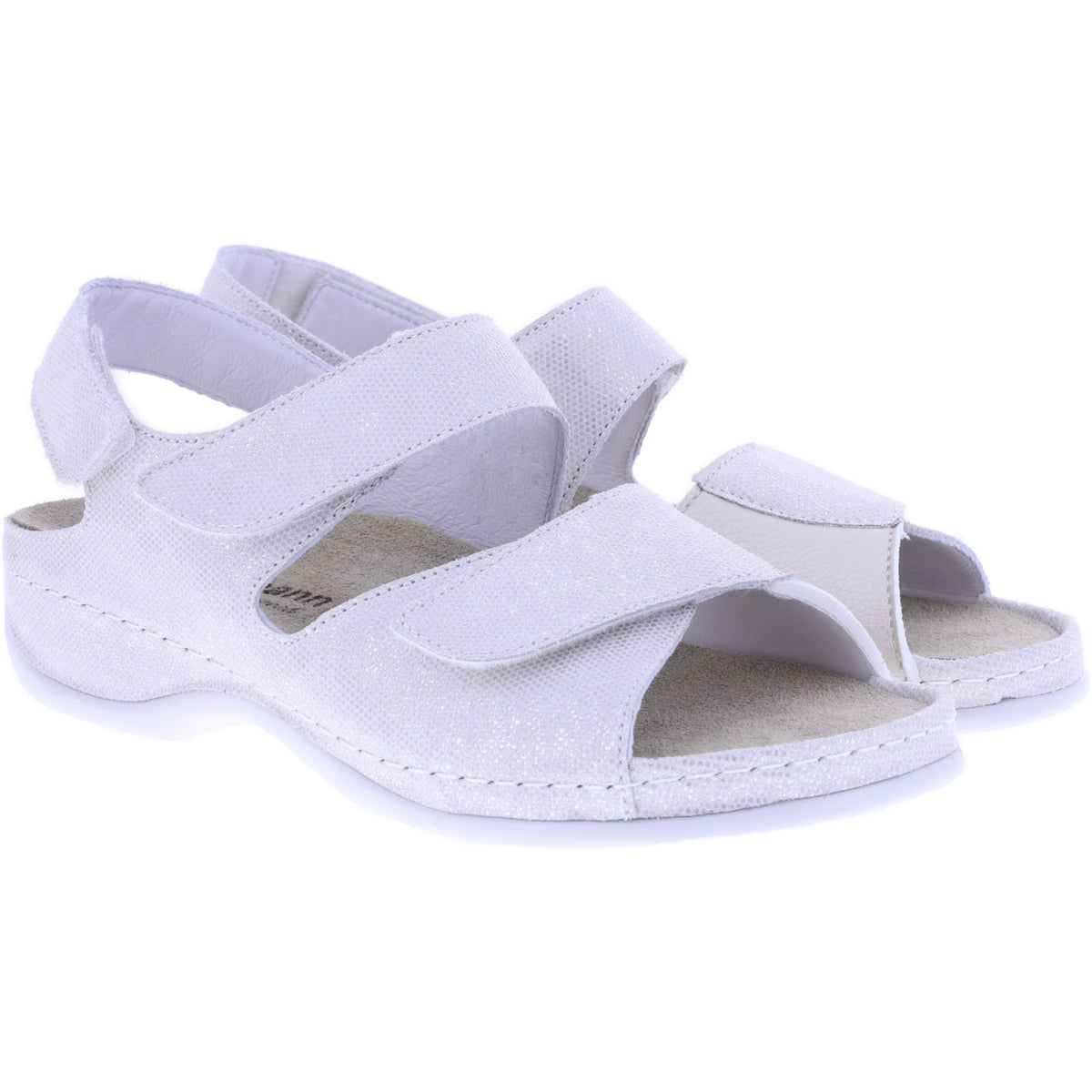 Berkemann | Rina | Desert-Beige | Leder-Stretch | Leisten: Melbourne | 01040-789 | Damen Sandalen