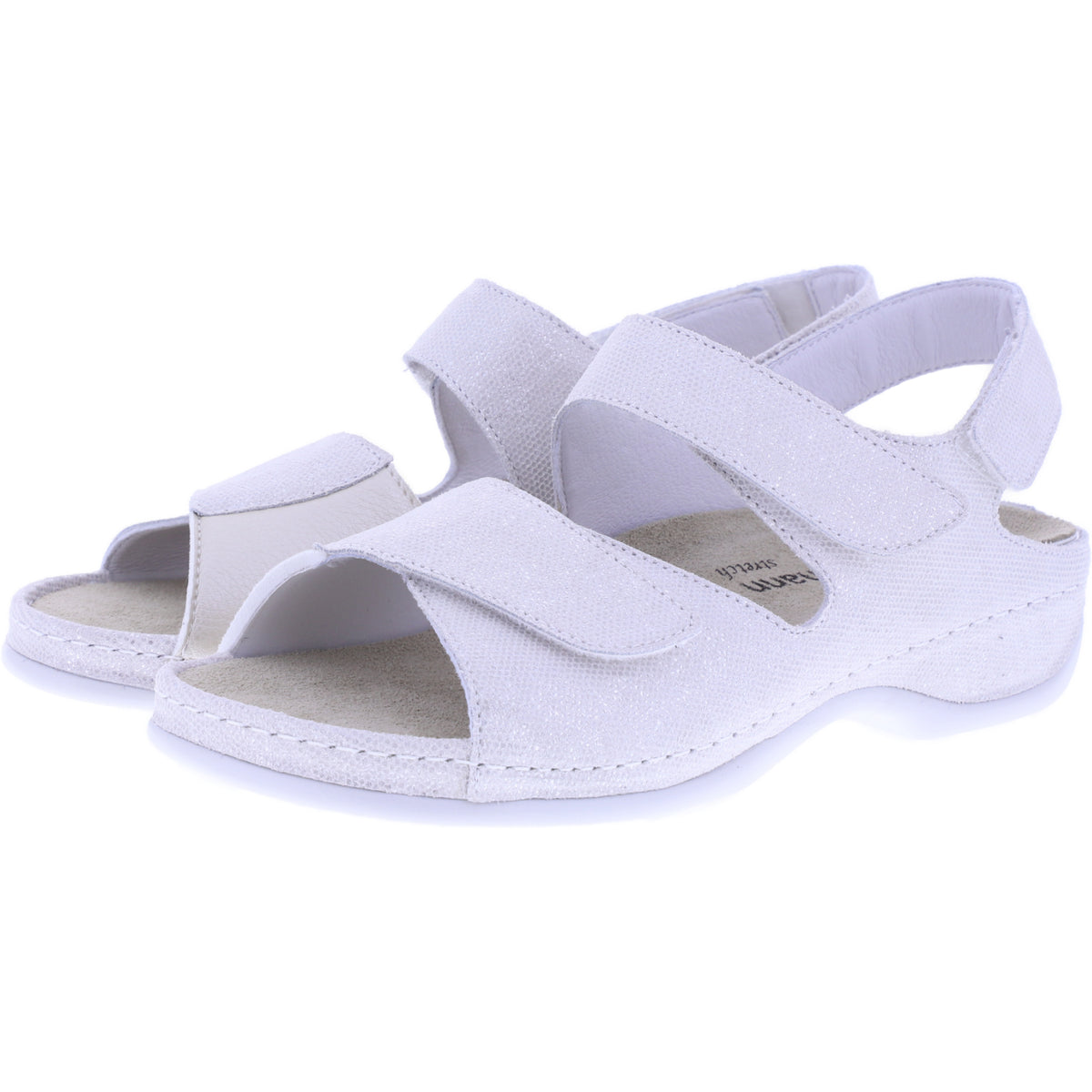 Berkemann | Rina | Desert-Beige | Leder-Stretch | Leisten: Melbourne | 01040-789 | Damen Sandalen