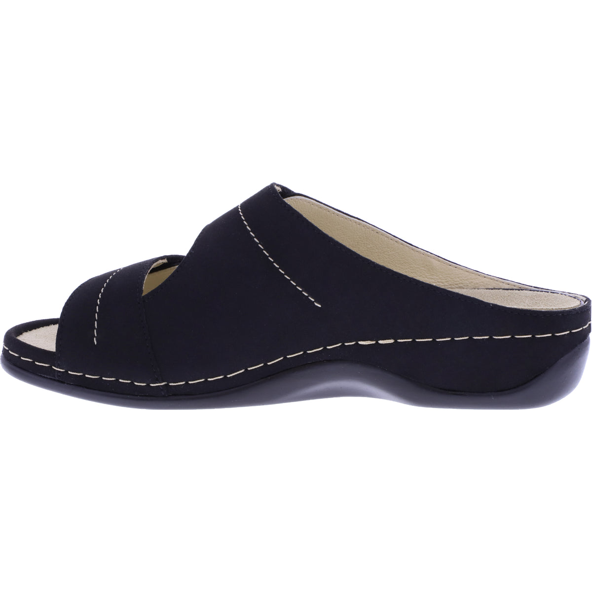Berkemann | Modell: Fedora | Schwarz Nubuk | Leisten: Melbourne | 01080-015 | Waschbar