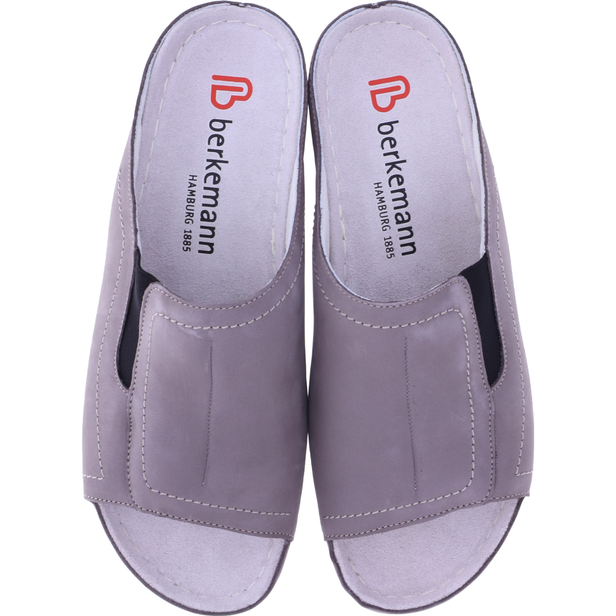 Berkemann | Modell: Isabella | Stone Nubuk | Leisten: Sydney | 01105-967 | Damen Pantoletten
