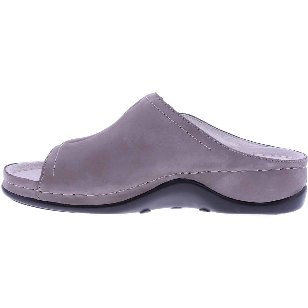 Berkemann | Modell: Isabella | Stone Nubuk | Leisten: Sydney | 01105-967 | Damen Pantoletten
