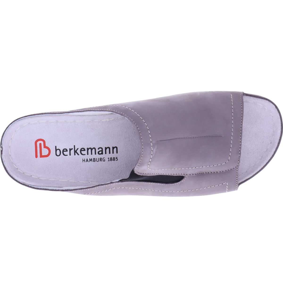 Berkemann | Modell: Isabella | Stone Nubuk | Leisten: Sydney | 01105-967 | Damen Pantoletten