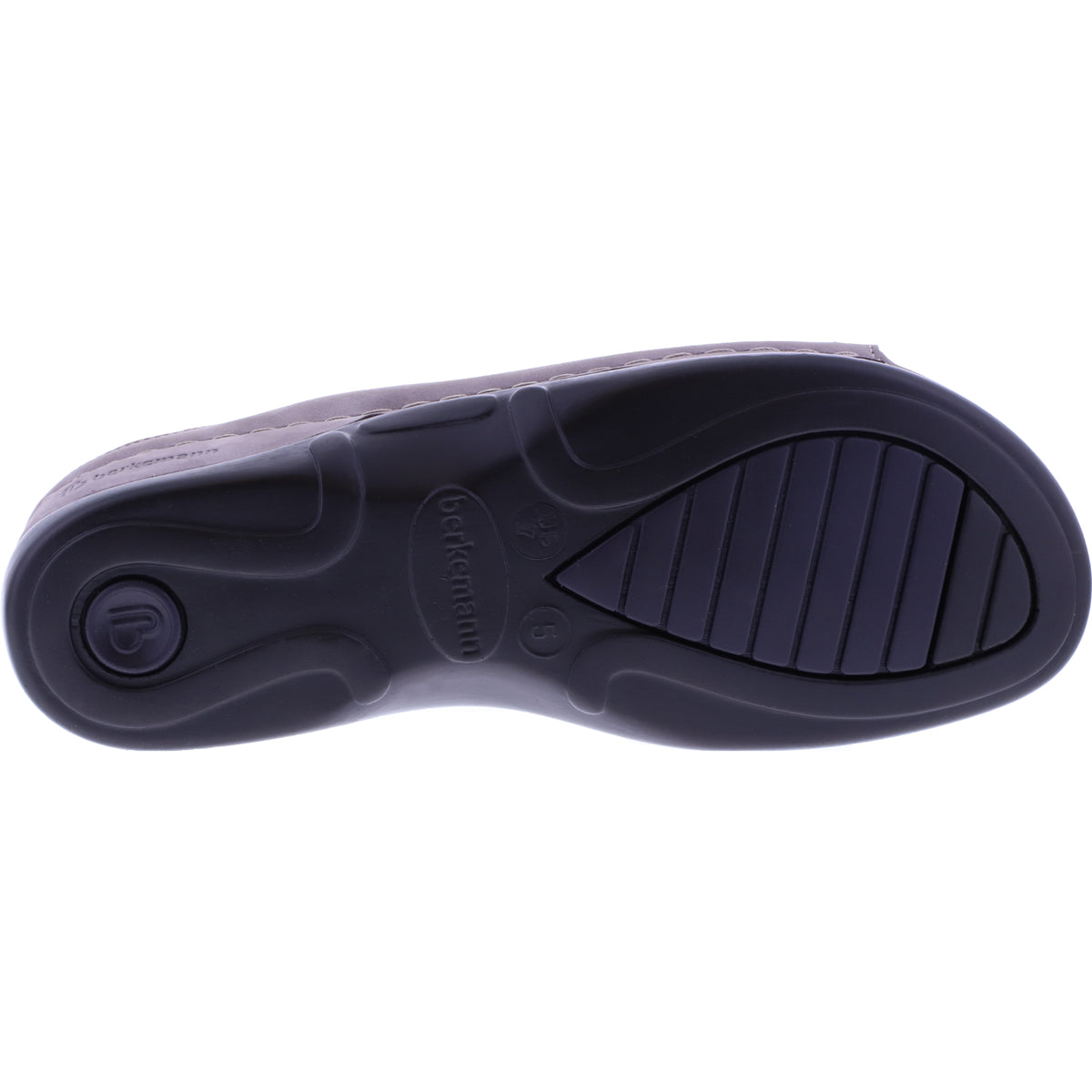 Berkemann | Modell: Isabella | Stone Nubuk | Leisten: Sydney | 01105-967 | Damen Pantoletten