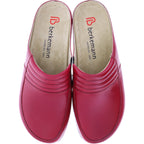 Berkemann | Modell: Victoria | Weinrot Kalbsleder | Leisten: Sydney | 01112-277 | Damen Clogs