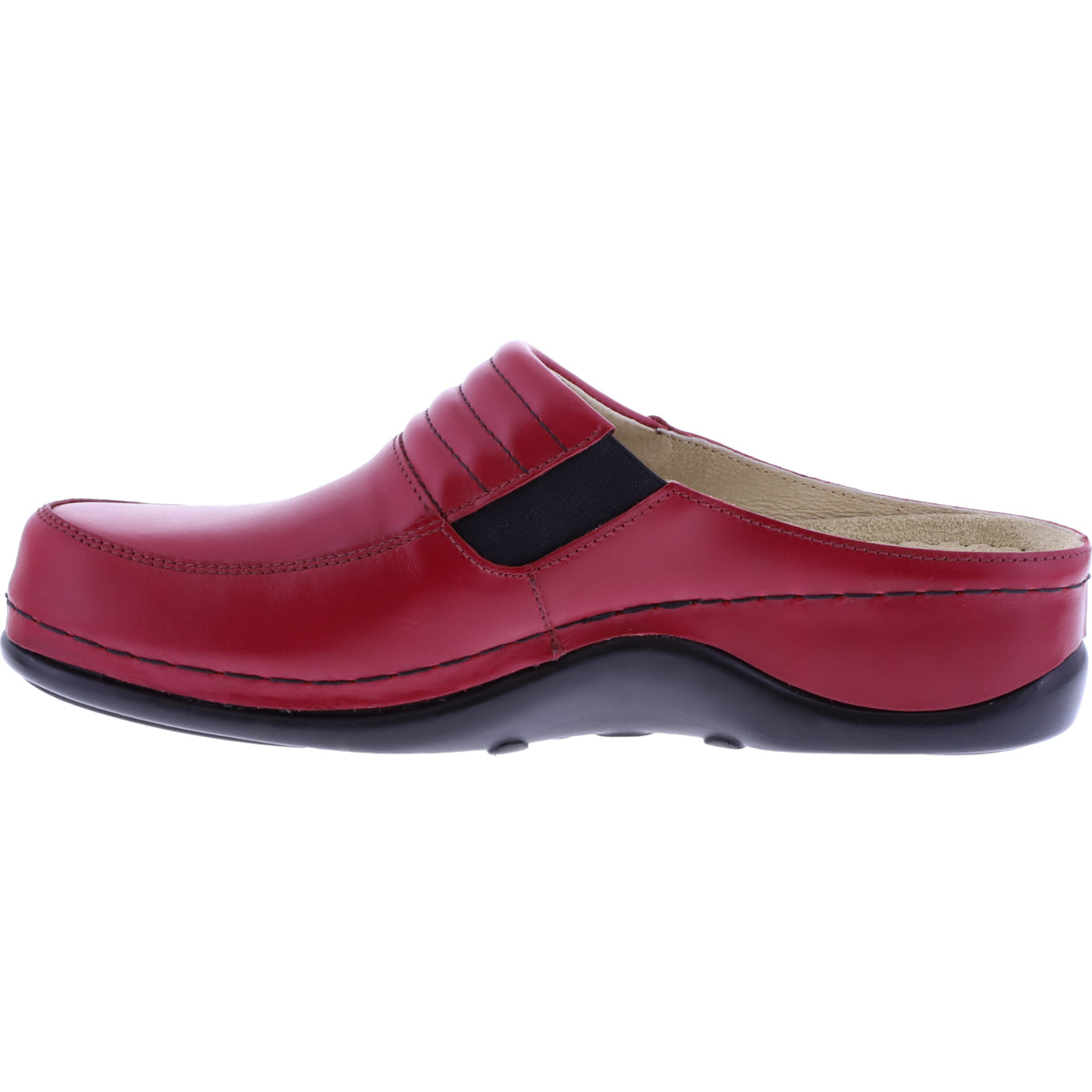 Berkemann | Modell: Victoria | Weinrot Kalbsleder | Leisten: Sydney | 01112-277 | Damen Clogs