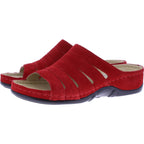 Berkemann | Modell: Bine | Rot Leder | Leisten: Sydney | 01119-250 | Waschbar | Damen