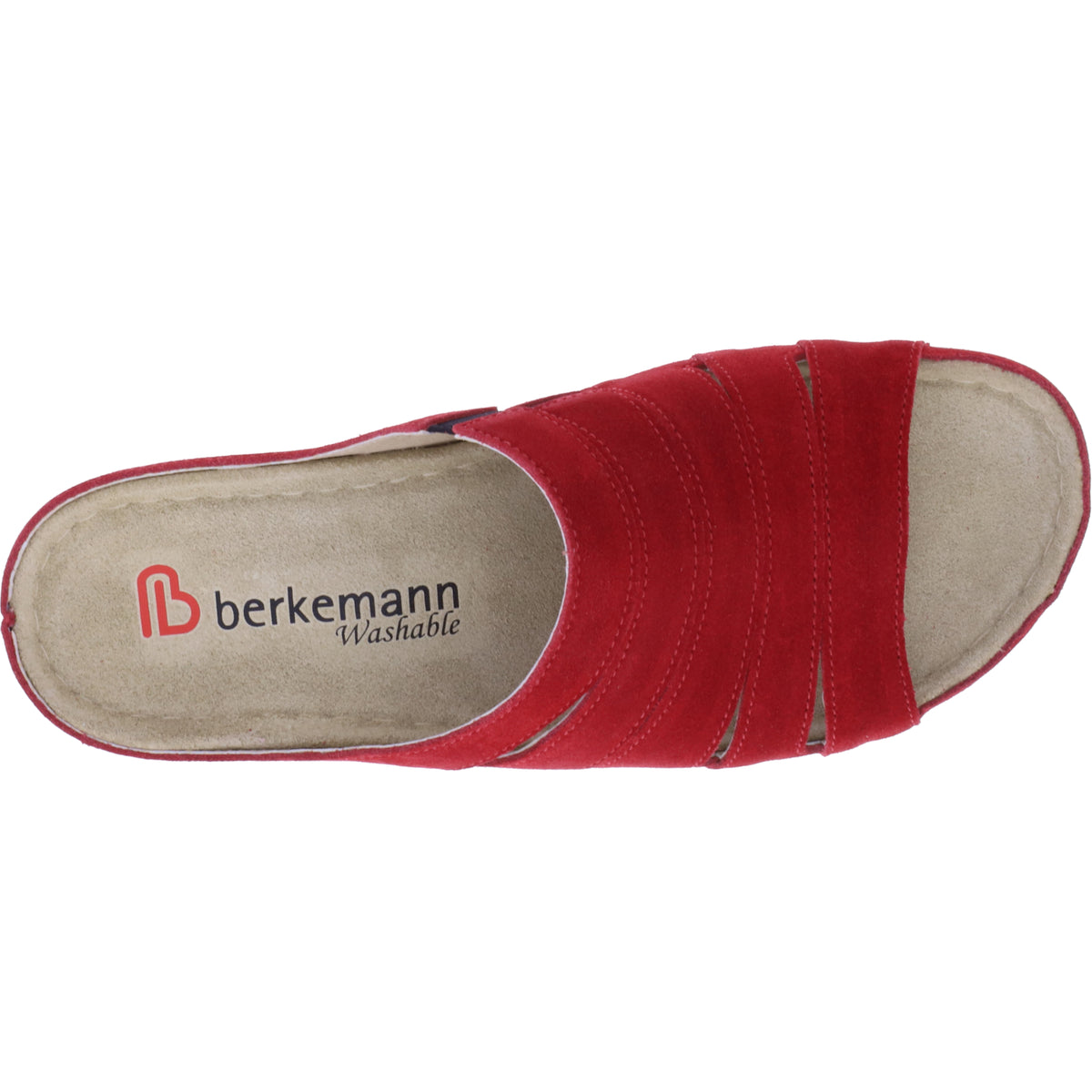 Berkemann | Modell: Bine | Rot Leder | Leisten: Sydney | 01119-250 | Waschbar | Damen