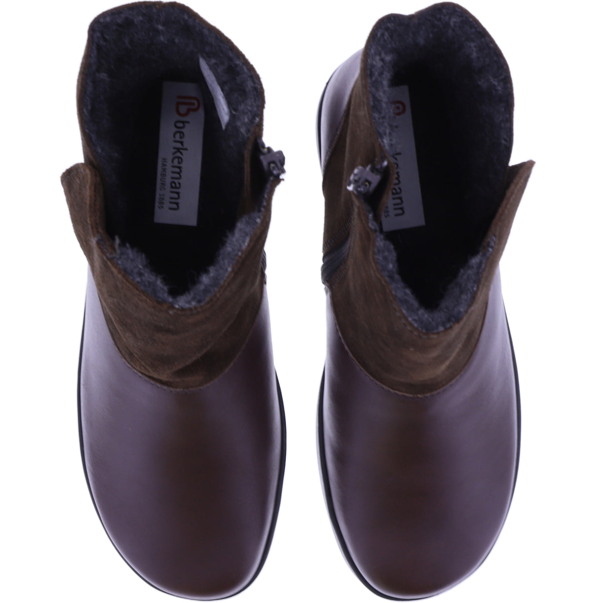 Berkemann | Gela | Braun Leder | Lammfellfutter | Form: Vail | 05375-456 | Damen Bootie