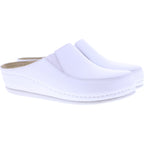 Berkemann | Modell: Celle | Weiß Kalbsleder | Leisten: Atlanta | 01301-101 | Damen Clogs