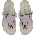 Berkemann | Mila | Taupe Leder | Leisten: Caldera | 01351-436 | Zehentrenner | Damen