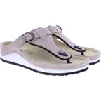 Berkemann | Mila | Taupe Leder | Leisten: Caldera | 01351-436 | Zehentrenner | Damen