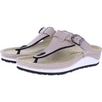 Berkemann | Mila | Taupe Leder | Leisten: Caldera | 01351-436 | Zehentrenner | Damen