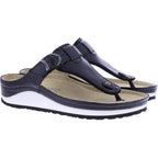 Berkemann | Modell: Mila | Schwarz Leder | Leisten: Caldera | 01351-901 | Zehentrenner | Damen