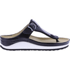 Berkemann | Modell: Mila | Schwarz Leder | Leisten: Caldera | 01351-901 | Zehentrenner | Damen