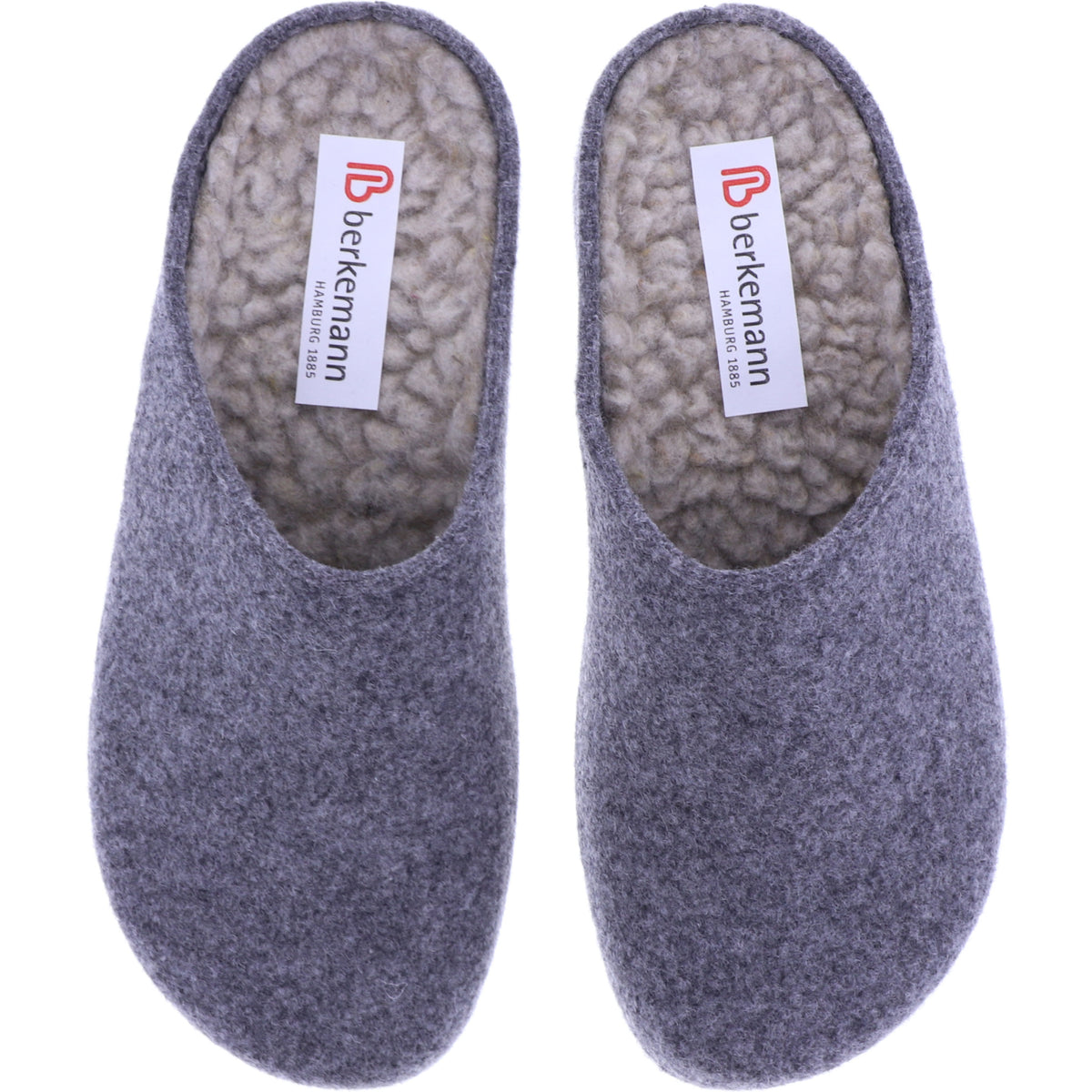 Berkemann | Blanche | Grau | Leisten: Caldera | 01375-810 | Damen Hausschuhe