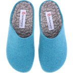 Berkemann | Blanche | Türkis | Leisten: Caldera | 01375-832 | Damen Hausschuhe
