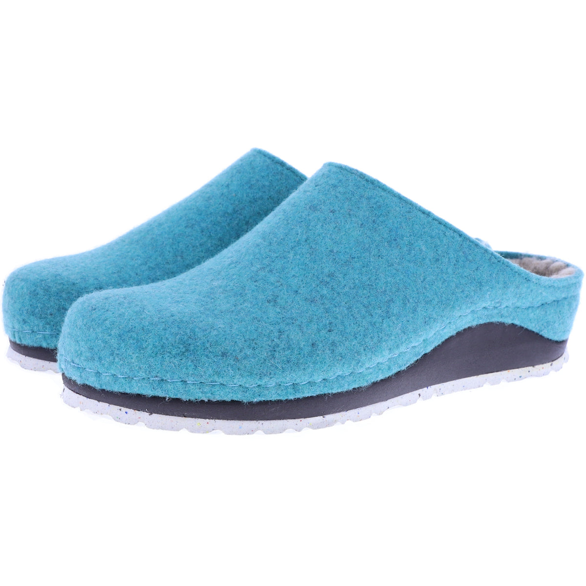 Berkemann | Blanche | Türkis | Leisten: Caldera | 01375-832 | Damen Hausschuhe