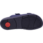 Berkemann | Winona | Blau Briilantleder | Form: Granada | 01466-065 | Damen Pantolette
