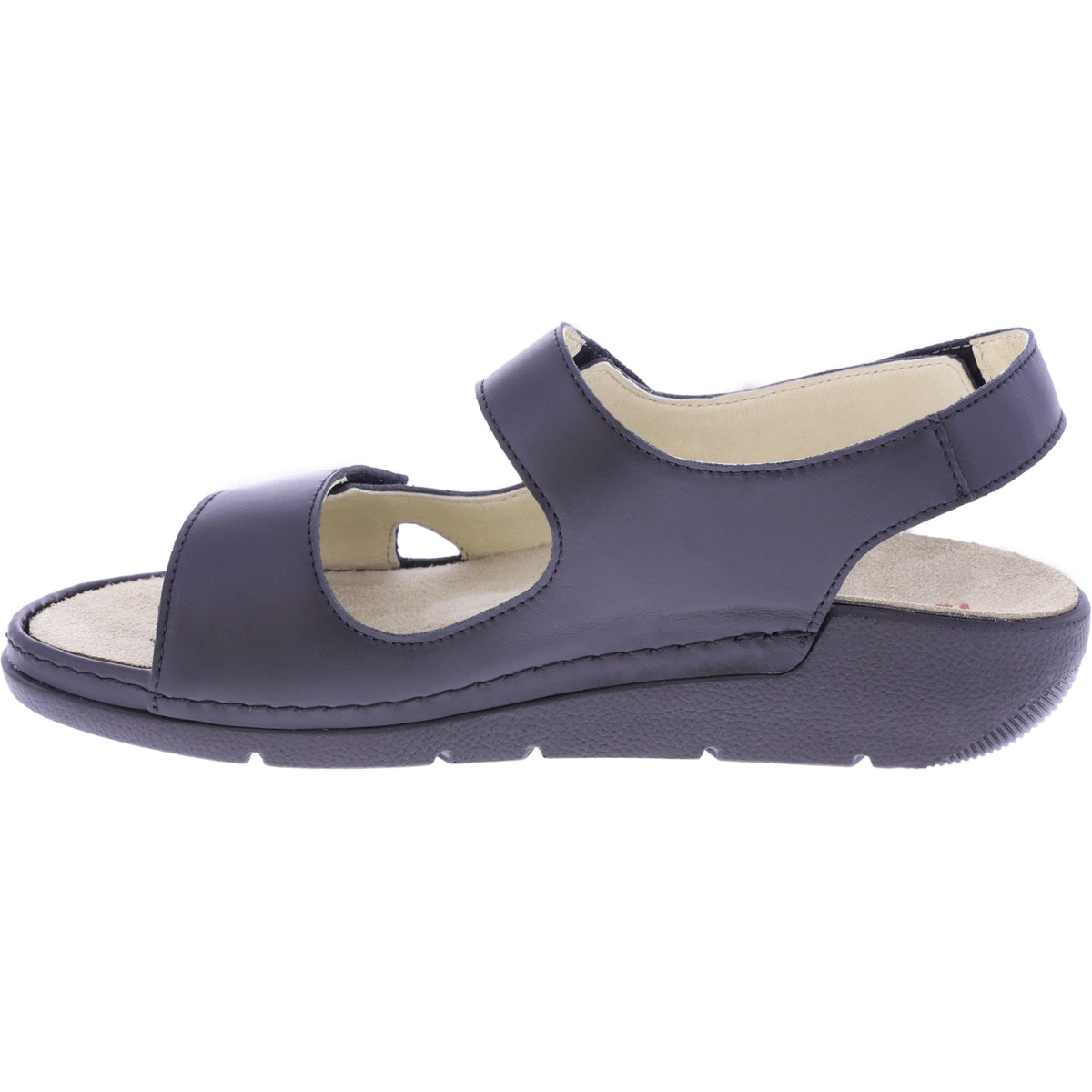 Berkemann | Leona | Zenitschwarz Kalbsleder | Form: Granada | 01468-071 / Damen Sandalen