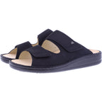 Finn Comfort / Riad / Schwarz Nubuk Leder / Wechselfußbett / Art: 01505-046099 / Herren Pantoletten