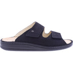 Finn Comfort / Riad / Schwarz Nubuk Leder / Wechselfußbett / Art: 01505-046099 / Herren Pantoletten