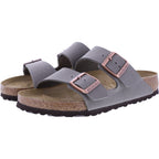 Birkenstock | Arizona | Stone Nubuk | Birko-Flor | Weite: Normal | 151211 | Unisex Pantoletten