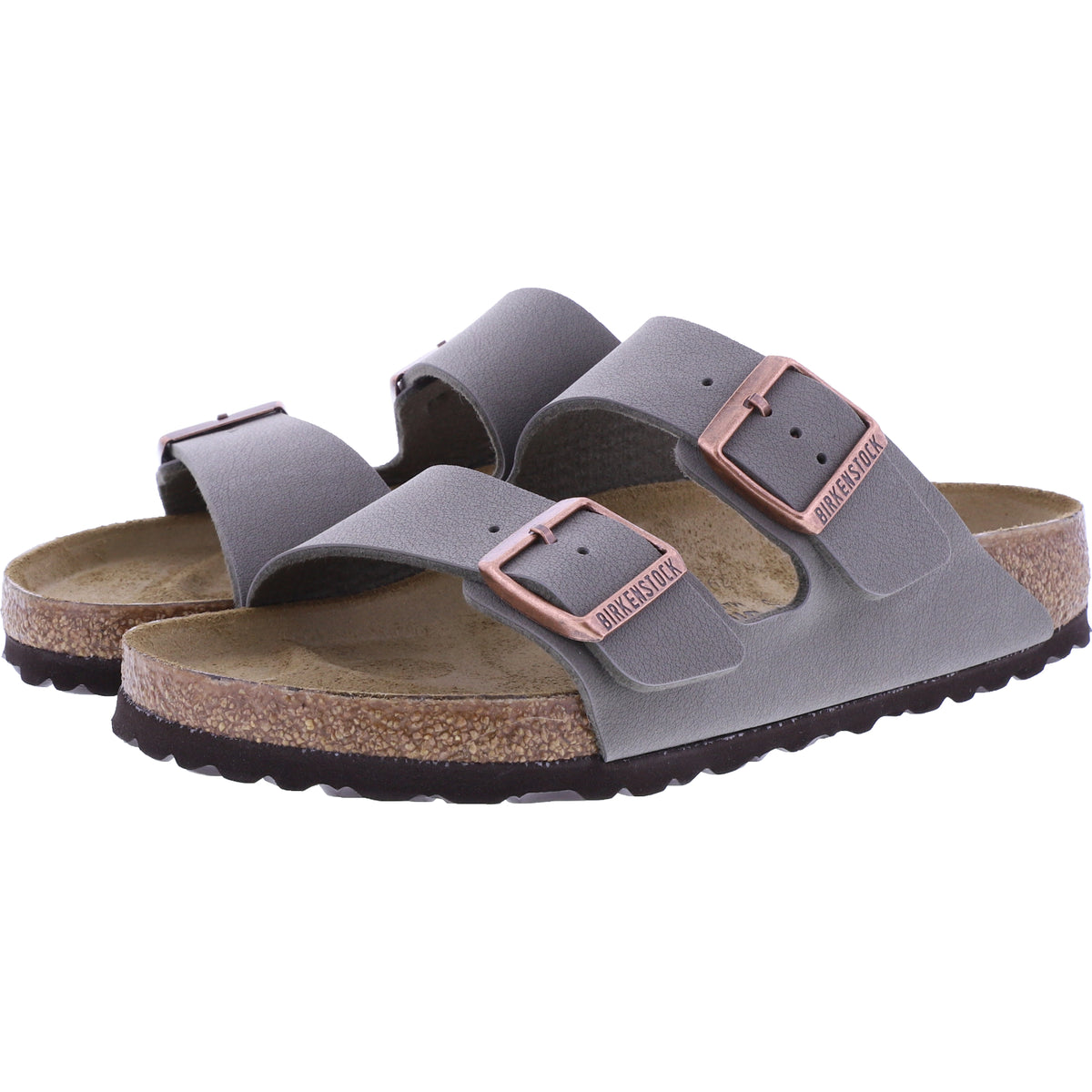 Birkenstock | Arizona | Stone Nubuk | Birko-Flor | Weite: Normal | 151211 | Unisex Pantoletten