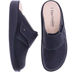 Finn Comfort | Amalfi | Schwarz Leder | Wechselfußbett | 01515-834393 | Herren Clogs